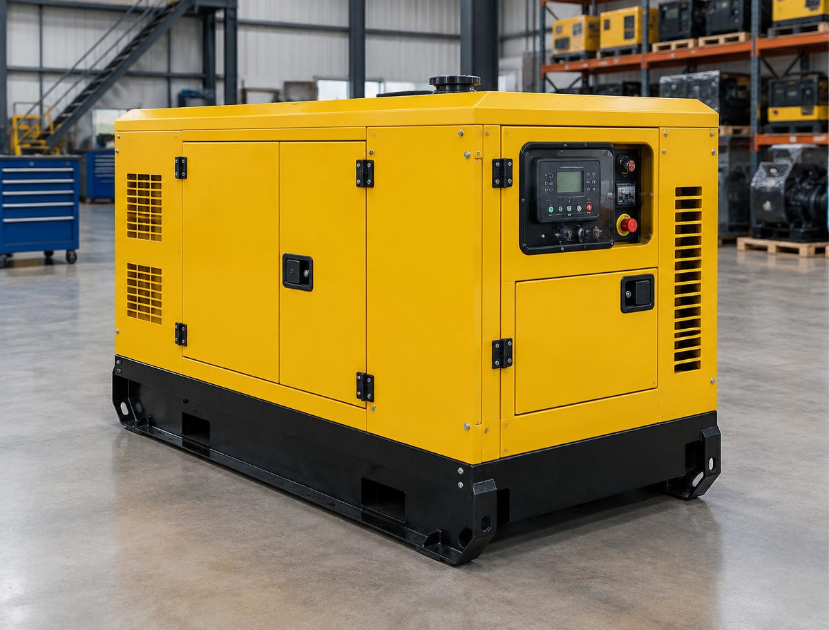 Certified refurbished industrial diesel generator